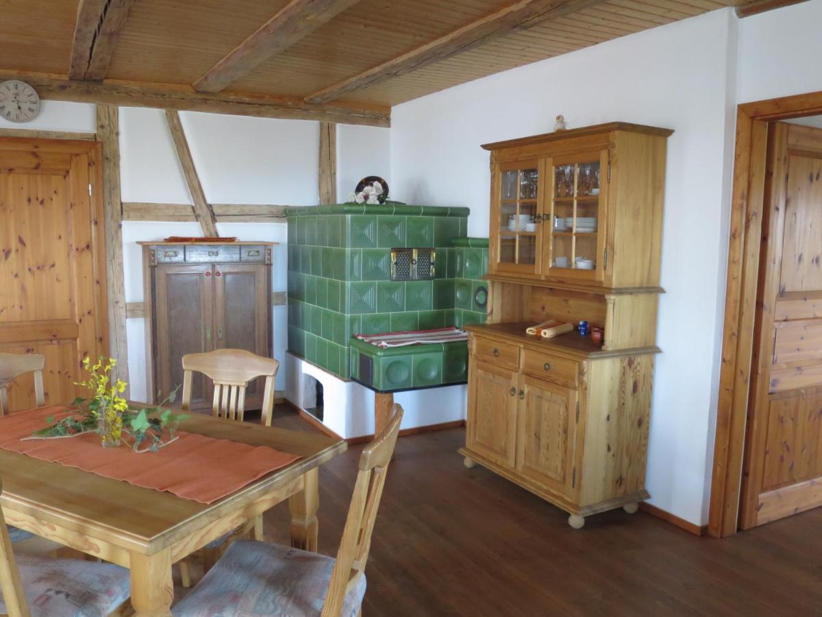 Alpaka-Ferien Appartement Wiechs am Randen Buitenkant foto