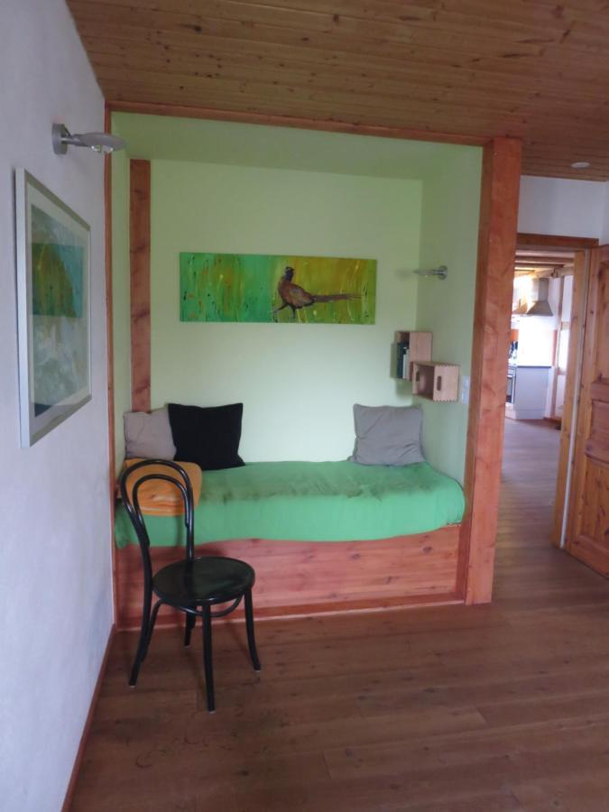 Alpaka-Ferien Appartement Wiechs am Randen Buitenkant foto