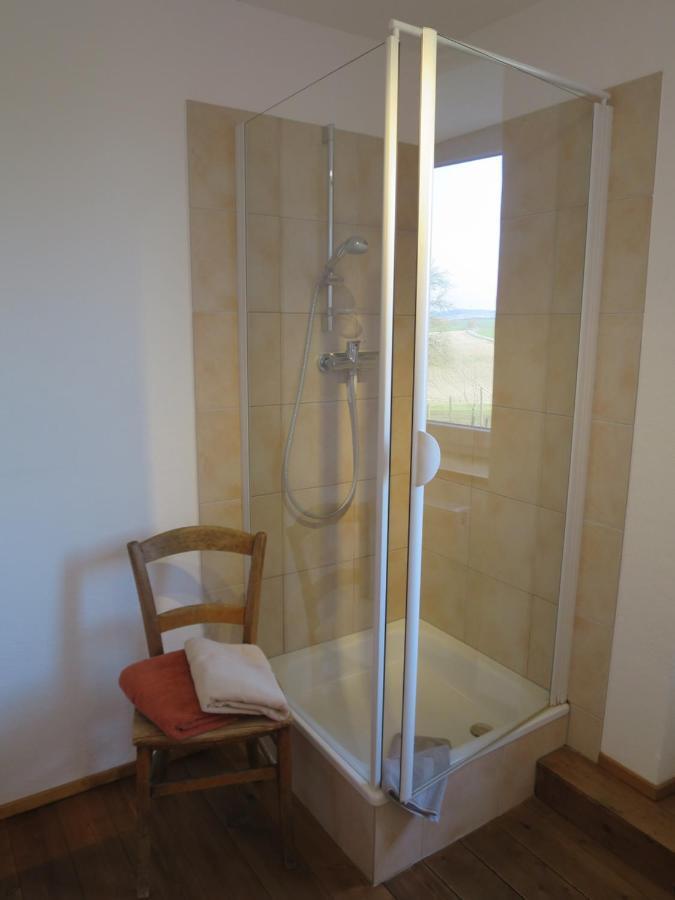 Alpaka-Ferien Appartement Wiechs am Randen Buitenkant foto