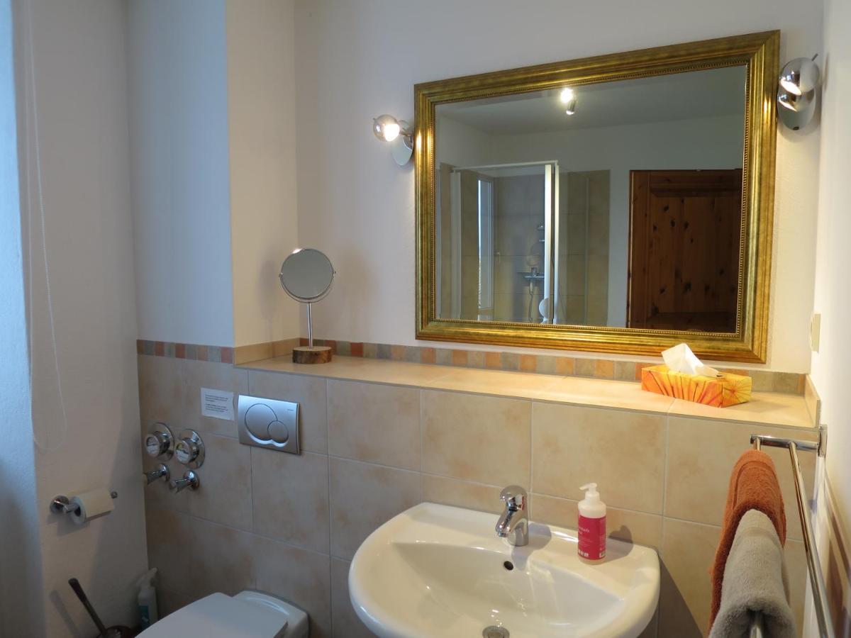Alpaka-Ferien Appartement Wiechs am Randen Buitenkant foto