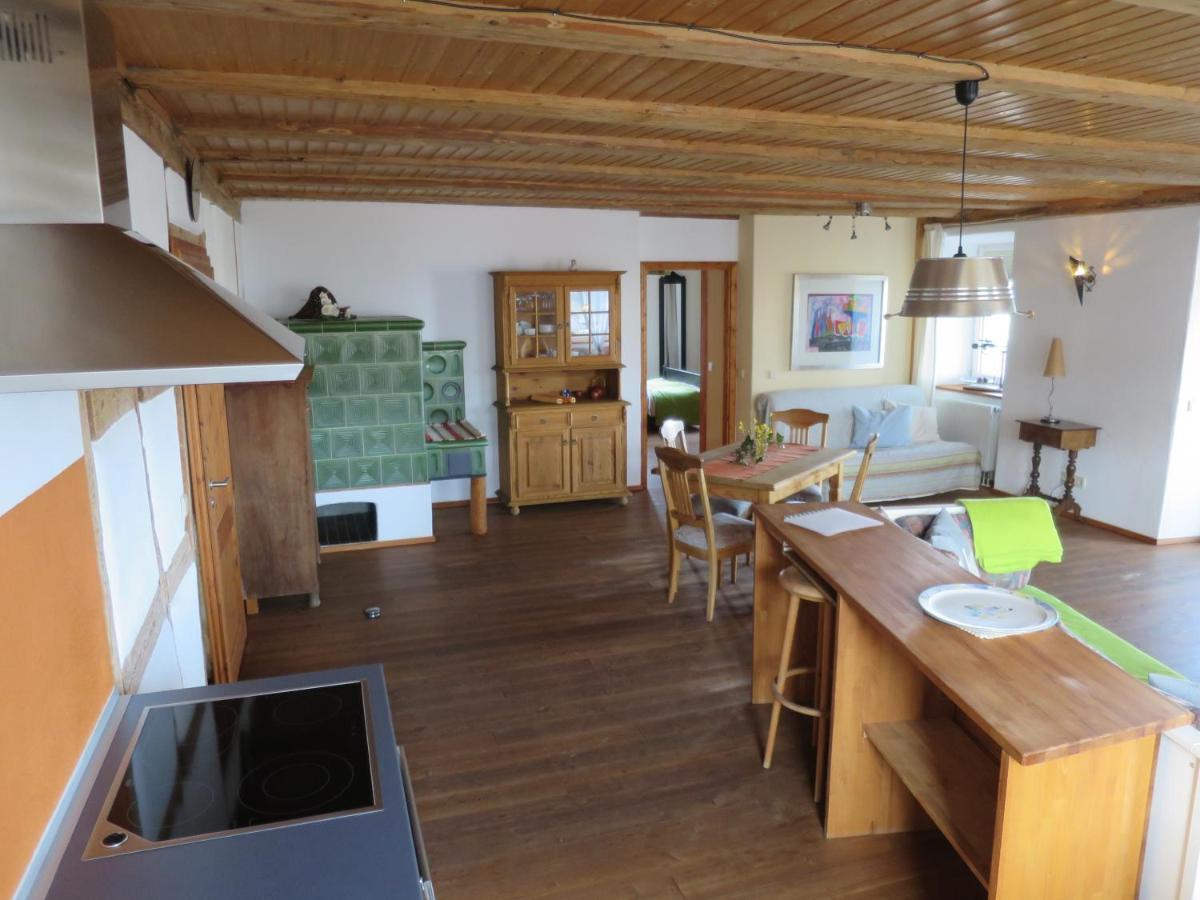 Alpaka-Ferien Appartement Wiechs am Randen Buitenkant foto