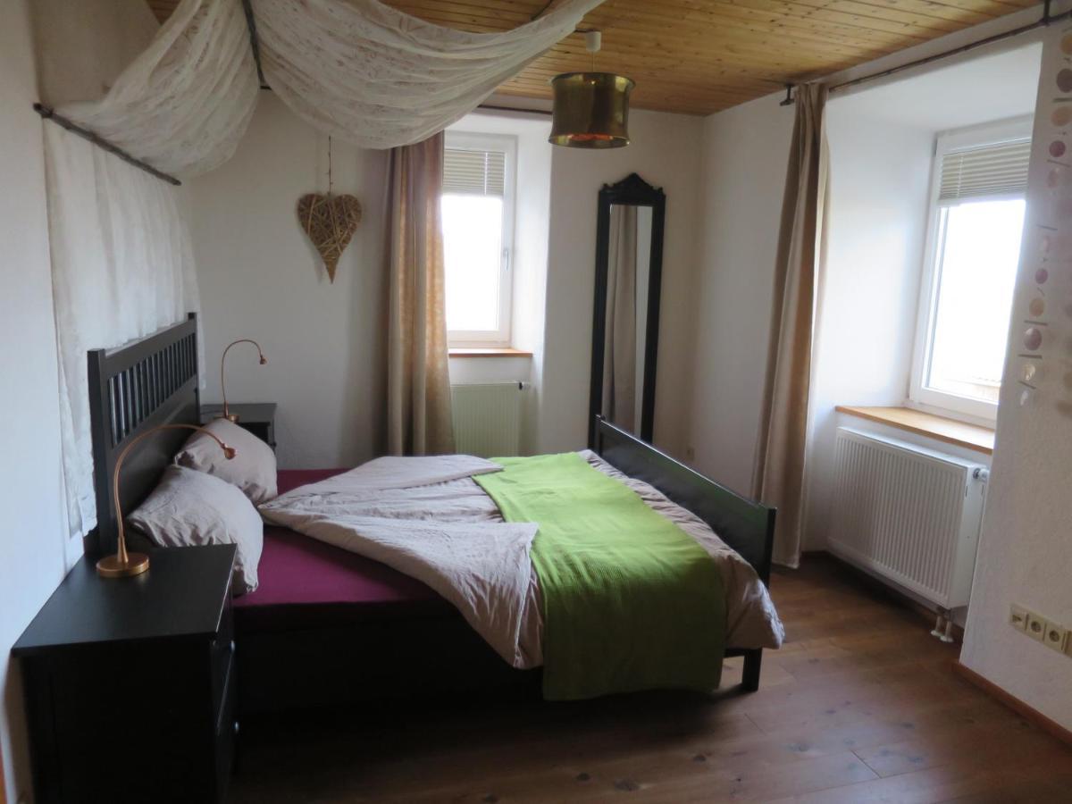 Alpaka-Ferien Appartement Wiechs am Randen Buitenkant foto