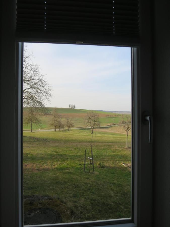 Alpaka-Ferien Appartement Wiechs am Randen Buitenkant foto