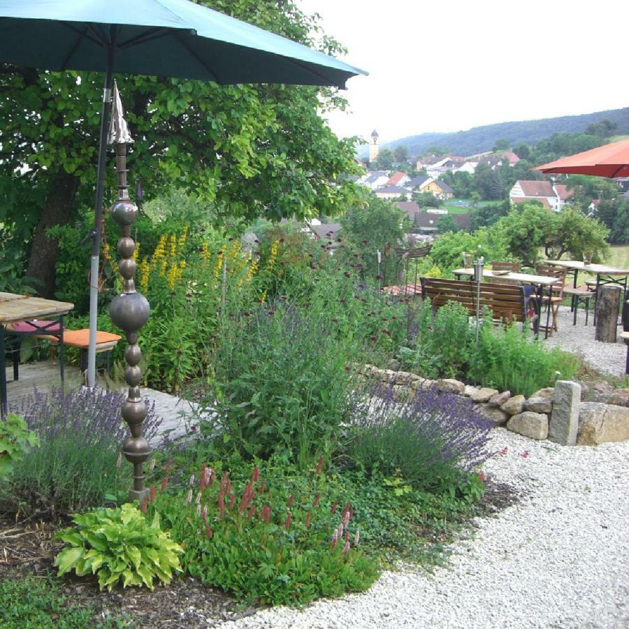 Alpaka-Ferien Appartement Wiechs am Randen Buitenkant foto